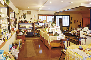 ▲市内でも取り扱いが少ない商品を多数揃えています。